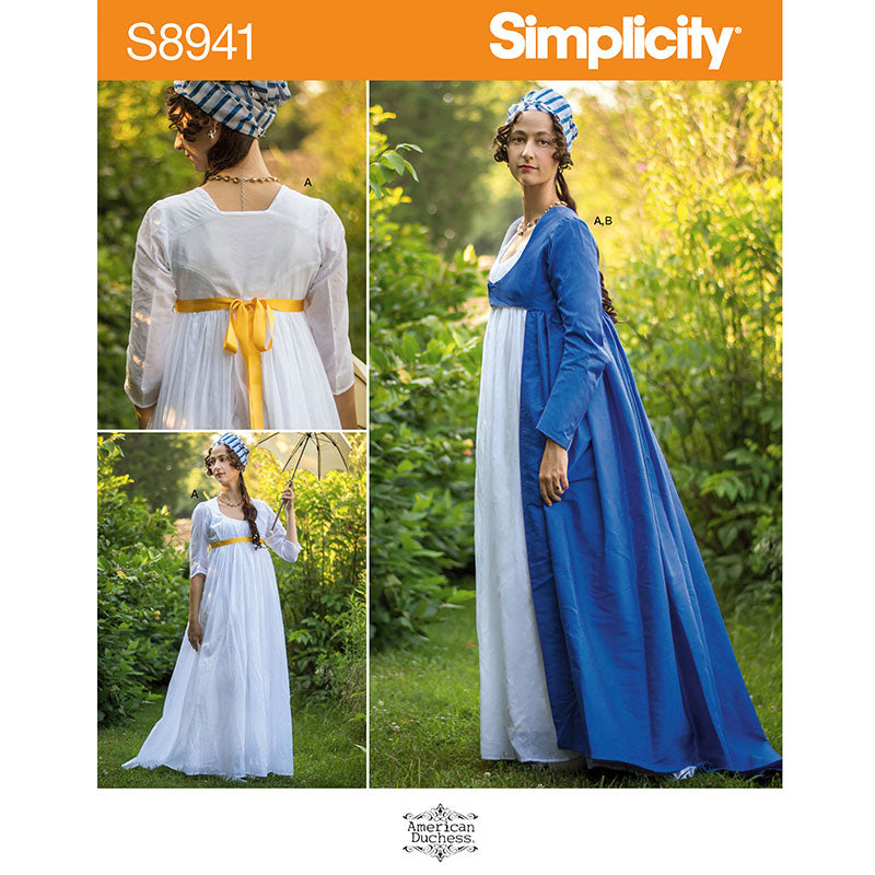 Simplicity S8941 Regency Gown ...
